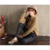 Women Mid Waist Stretchable Skinny Jeans Free Size 40kg-55kg