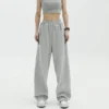 my-11134207-7rase-m9gzujuelh4w95.webp Women Elastic Waist Casual Sweatpants Free Size 40kg-60kg