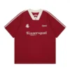 Women Vintage Embroidery Polo Shirt Free Size 40kg-65kg