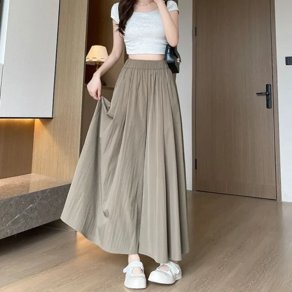 my-11134207-820l4-mjzbka0k5c0823.webp Women High Waist Square Pants Free Size 40kg-60kg