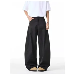 Men Korean Baggy Suit Pants Free Size 55kg-80kg