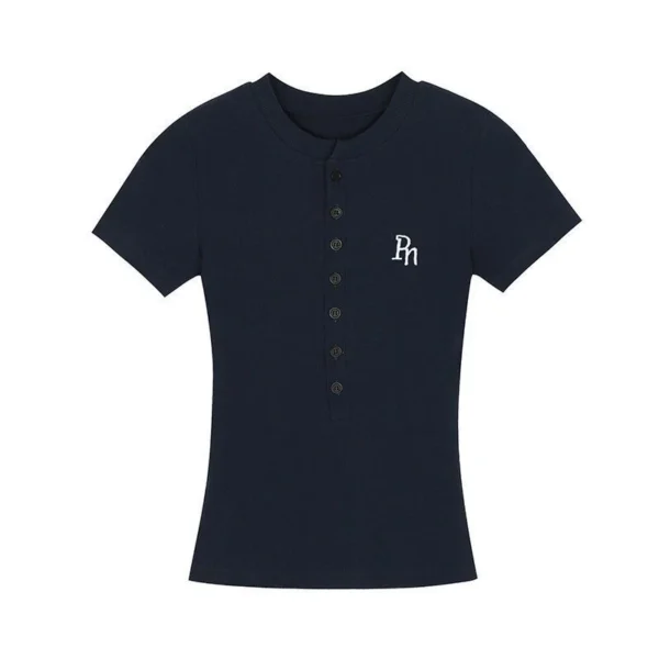 Women Slim Fit Knitted T Shirt Free Size 40kg-55kg