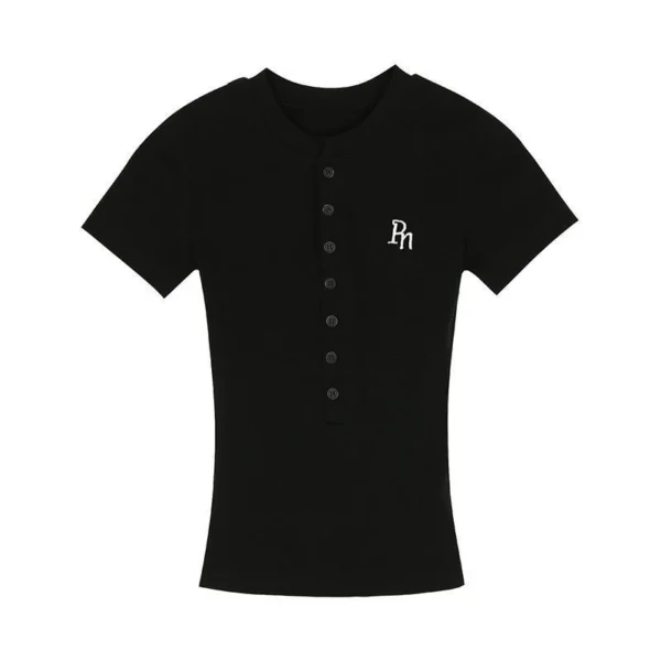 Women Slim Fit Knitted T Shirt Free Size 40kg-55kg